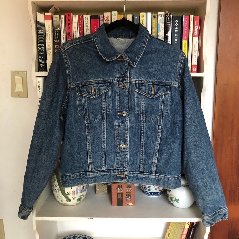 Vintage Denim Trucker Jacket
